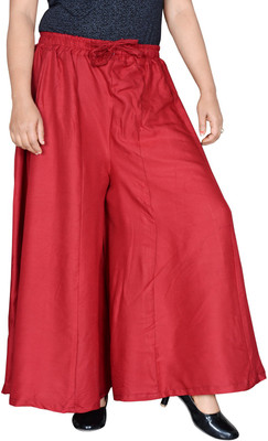 Sttoffa S Regular Fit Women Maroon Trousers