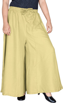 Sttoffa S Regular Fit Women Yellow Trousers