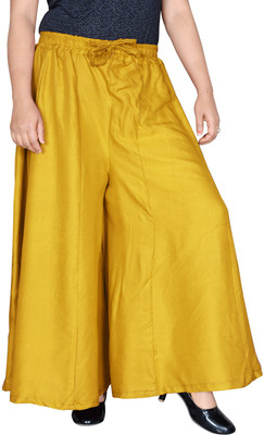 Sttoffa S Regular Fit Women Yellow Trousers