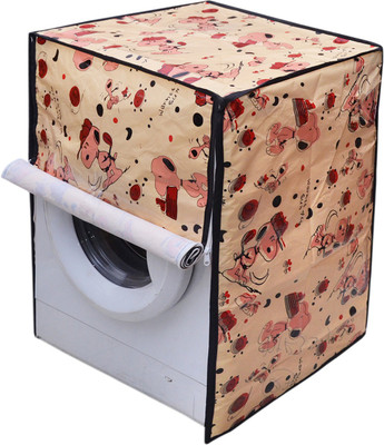 COMFY SHEET HUB Front Loading Washing Machine  Cover(Width: 55 cm, Beige)