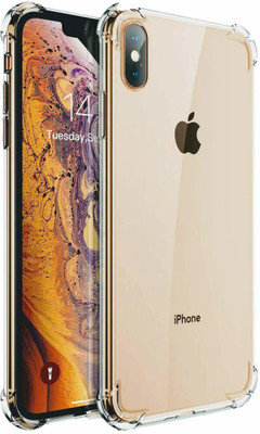 Zelfo Back Cover for Apple iPhone XS Max(Transparent, Silicon, Pack of: 1)
