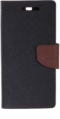 Mehsoos Flip Cover for Samsung Galaxy J7 Prime 2(Brown, Dual Protection, Pack of: 1)