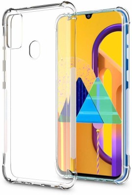 Spectacular ace Bumper Case for Samsung Galaxy M30S, Samsung M30S(Transparent, Dual Protection, Silicon, Pack of: 1)