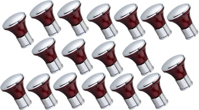 GROWNIX Maroon Rod Rail Bracket Metal(Pack of 18)