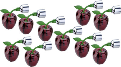 GROWNIX Maroon Rod Rail Bracket Metal(Pack of 10)