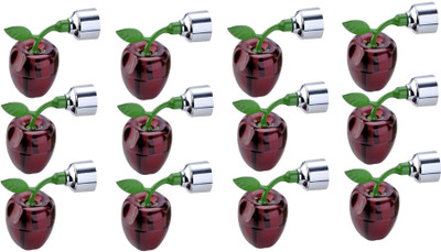 GROWNIX Maroon Rod Rail Bracket Metal(Pack of 12)