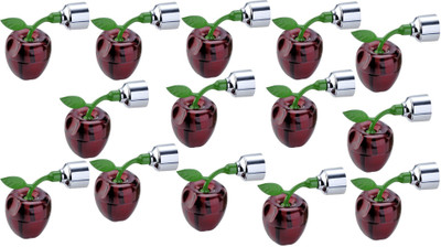 GROWNIX Maroon Rod Rail Bracket Metal(Pack of 14)