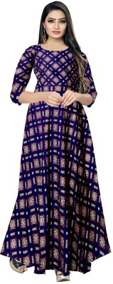 Trendy Fab Women A-line Multicolor Dress