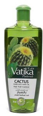 DABUR VATIKA Imported Cactus Enriched Hair oil For Hair Fall Control Hair Oil(200 ml)