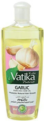 DABUR VATIKA Imported Garlic Enriched Hair oil For Promotes Natural Hair Growth Hair Oil(200 ml)