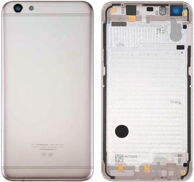 CASE CREATION Oppo F3 Back Panel(Gold Replacement Battery Back Door Cover Back Glass Housing Back Panel)