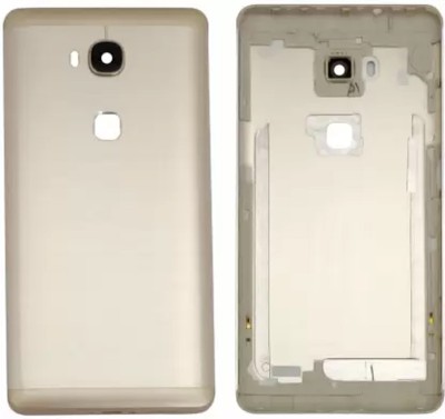 CASE CREATION Huawei Honor 5X Back Panel(Gold Replacement Battery Back Door Cover Back Glass Housing Back Panel)