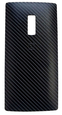 CASE CREATION Oneplus 2 Back Panel(Black Dotted Replacement Battery Back Door Cover Back Glass Housing Back Panel)