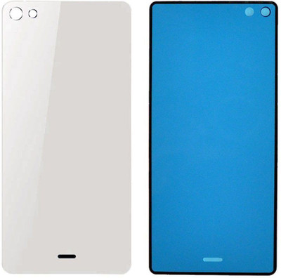 CASE CREATION Micromax Sliver 5 Q450 Back Panel(White Replacement Battery Back Door Cover Back Glass Housing Back Panel)