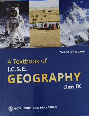A Textbook Of ICSE Geography For Class -9 By Veena Bhargava For 2020-2021 Examination(Paperback, Veena Bhargava)