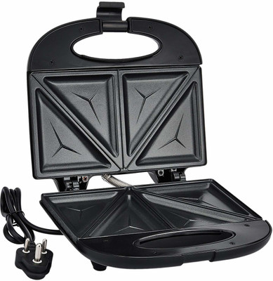 Prestige 800 Watt Sandwich , Black fixed plate Toast