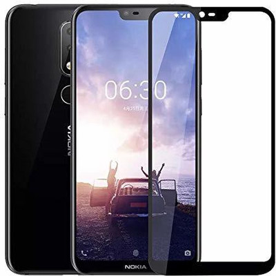 CASEHUNT Edge To Edge Tempered Glass for Nokia 6.1 Plus(Pack of 1)