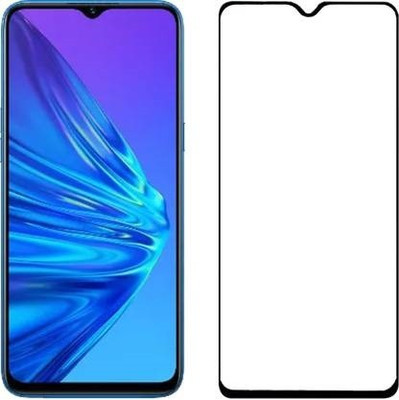 LIKEDESIGN Edge To Edge Tempered Glass for REALME 5(Pack of 1)