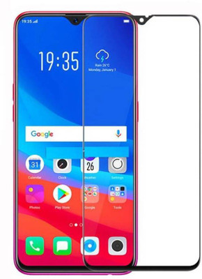 HOBBYTRONICS Edge To Edge Tempered Glass for Oppo F9, OPPO F9 Pro, Realme 2 Pro, Realme U1, Realme 3 Pro(Pack of 1)