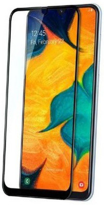welldesign Edge To Edge Tempered Glass for SAMSUNG GALAXY A30(Pack of 1)