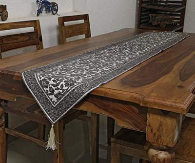 Sunrise Grey 182.88 cm Table Runner(Polyester)