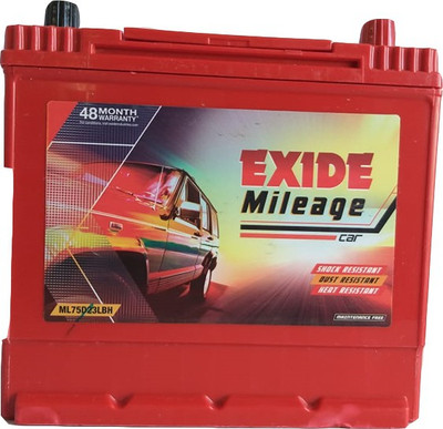 EXIDE ML75D23LBH 3 Ah Battery for Car