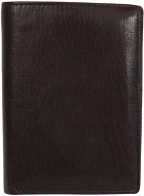 Leatherman Fashion Women Brown Genuine Leather Wallet(16 Card Slots)