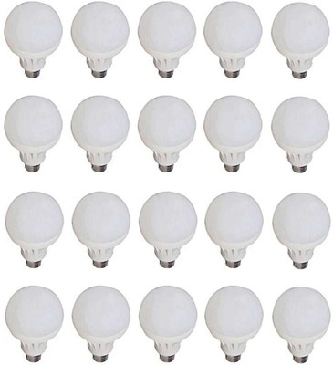 VIYASHA 12 W Basic Standard B22 LED Bulb(White, Pack of 20)