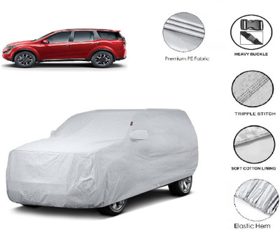 GIFFEN Car Cover For Mahindra XUV 500 (With Mirror Pockets)(Silver)