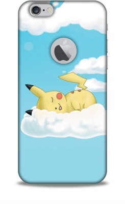 MAPPLE Back Cover for Apple iPhone 6S (Round Cut) (Pikachu /Cartoon / Pokemon)(Blue, Hard Case, Pack of: 1)