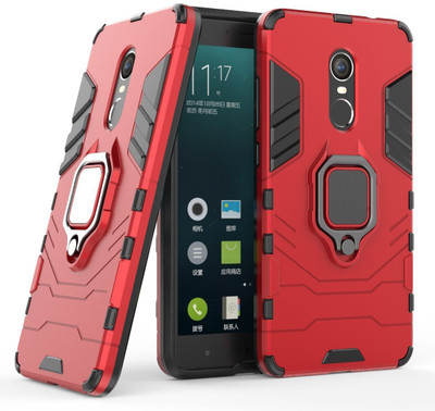 Sprik Back Cover for Mi Redmi Note 4(Red, Shock Proof)