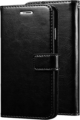 Frazil Flip Cover for Xiaomi Mi Redmi Note 7S(Black, Cases with Holder, Pack of: 1)