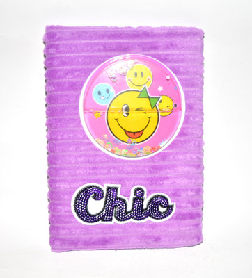 ONRR Collections fur Regular Diary yes 100 Pages(Purple)