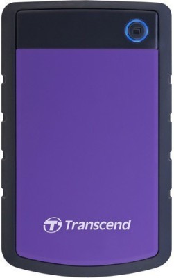 Transcend 2TB Portable 2 TB External Hard Disk Drive (HDD)(Purple)