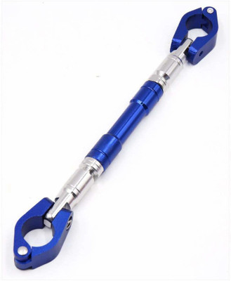 Zealsy Generic Universal Adjustable Motorcycle Handlebar Cross Bar For Universal Bike (BLUE) Handle Bar(Blue)