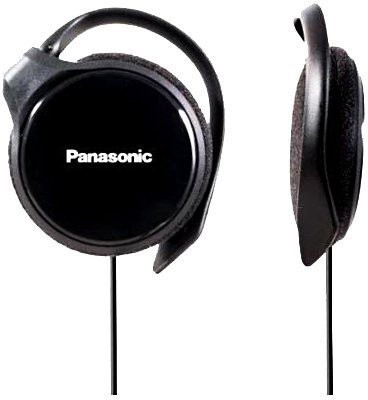 Panasonic RP-HS46-K SLIMZ Ear-Clip Headphones with Ultra-Slim Housing Wired Headset(Black, On the Ear)