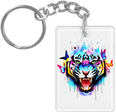 hamsa print world K1072 Key Chain