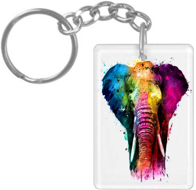 hamsa print world K1101 Key Chain