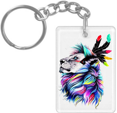 hamsa print world K1085 Key Chain