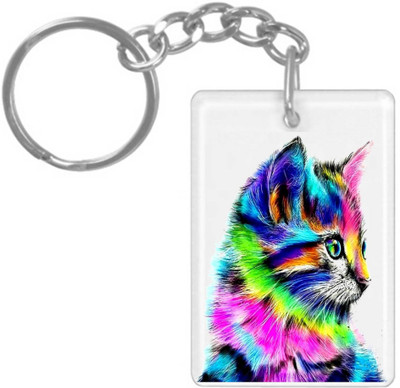 hamsa print world K1073 Key Chain