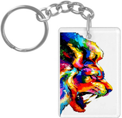 hamsa print world K1068 Key Chain