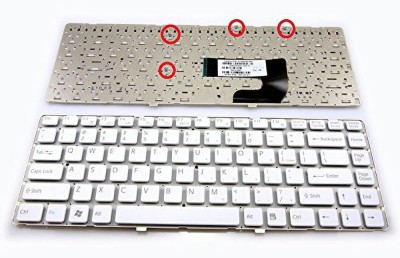 SellZone Laptop Keyboard For VGN NW VGN NW130J VGN NW26M White Internal Laptop Keyboard(White)