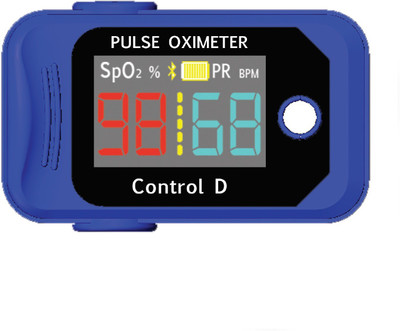 Control D Bluetooth Digital Pulse Oximeter Pulse Oximeter(Blue, White)