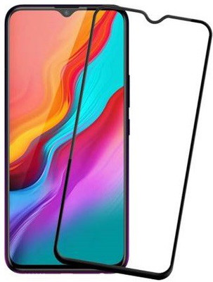 AKSHUD Edge To Edge Tempered Glass for Infinix Hot 8(Pack of 1)