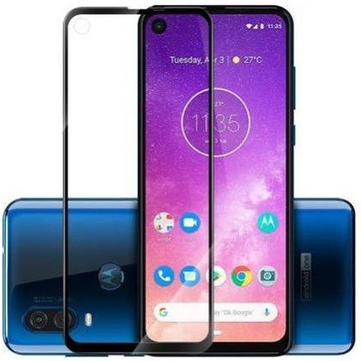 LIKEDESIGN Edge To Edge Tempered Glass for Motorola One Vision(Pack of 1)
