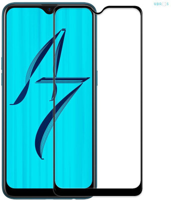 techaspire Edge To Edge Tempered Glass for Realme C3(Pack of 1)