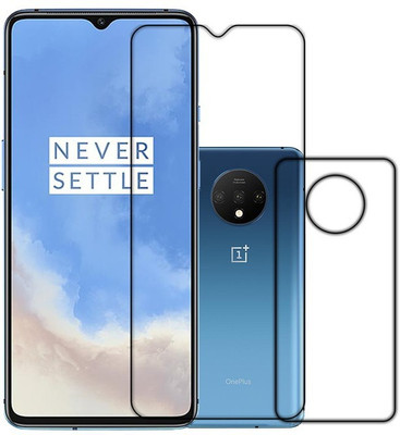 SOMTONE Front and Back Tempered Glass for ONEPLUS 7T(Pack of 1)