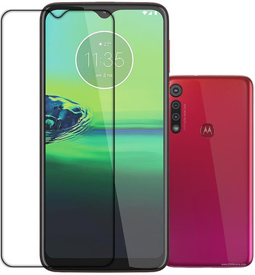 DOWRVIN Front and Back Tempered Glass for MOTO G8 PLAY(Pack of 1)