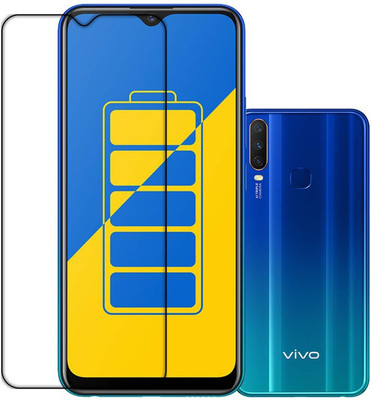 DOWRVIN Front and Back Tempered Glass for VIVO Y15(Pack of 2)