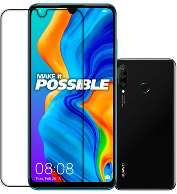 SOMTONE Front and Back Tempered Glass for HUAWEI P30 LITE(Pack of 1)